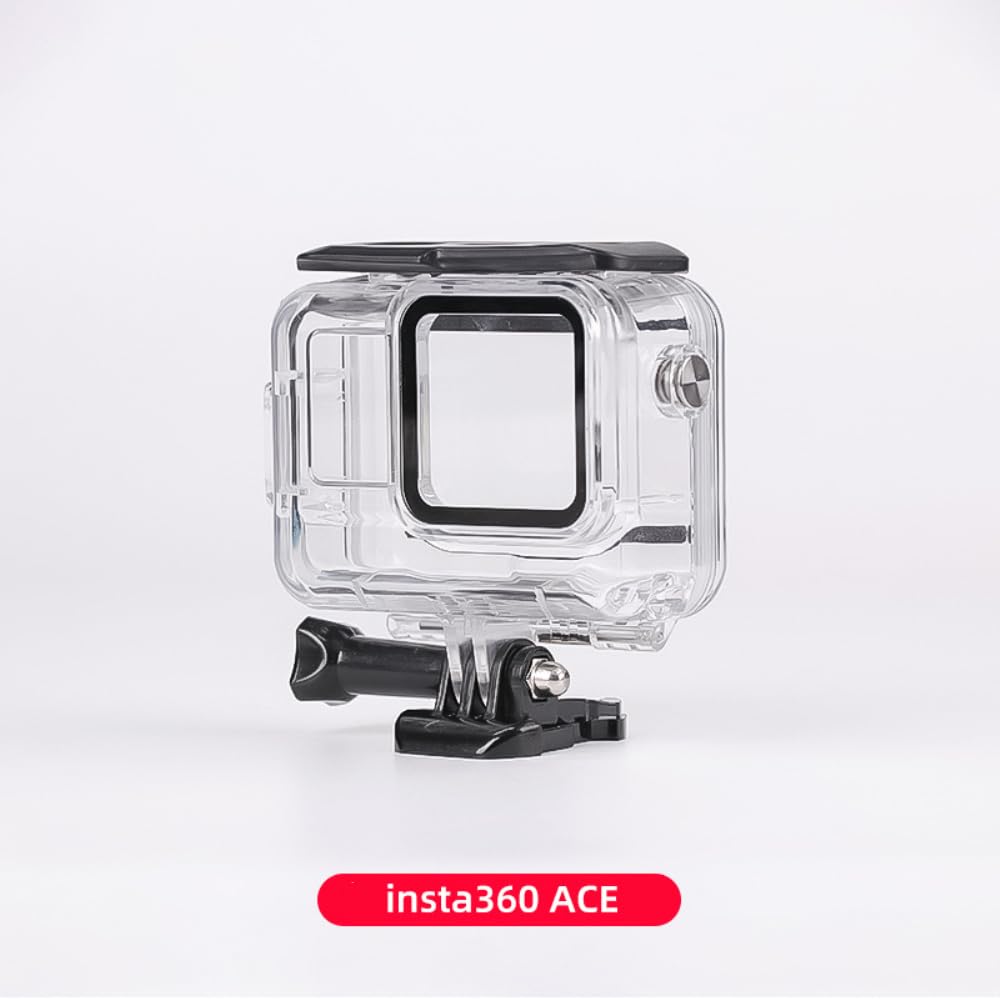 Funda impermeable / funda protectora de buceo compatible con cámara deportiva Insta360 Ace/Ace Pro a 60 metros impermeable (Ace Pro)
