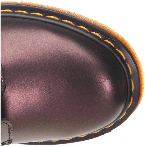 Image of Dr. Martens unisex adult 1460 boots, Purple Shimmer, 7 US