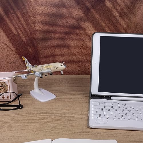 Modelo de avión Etihad Airbus 380 de metal para regalo 2
