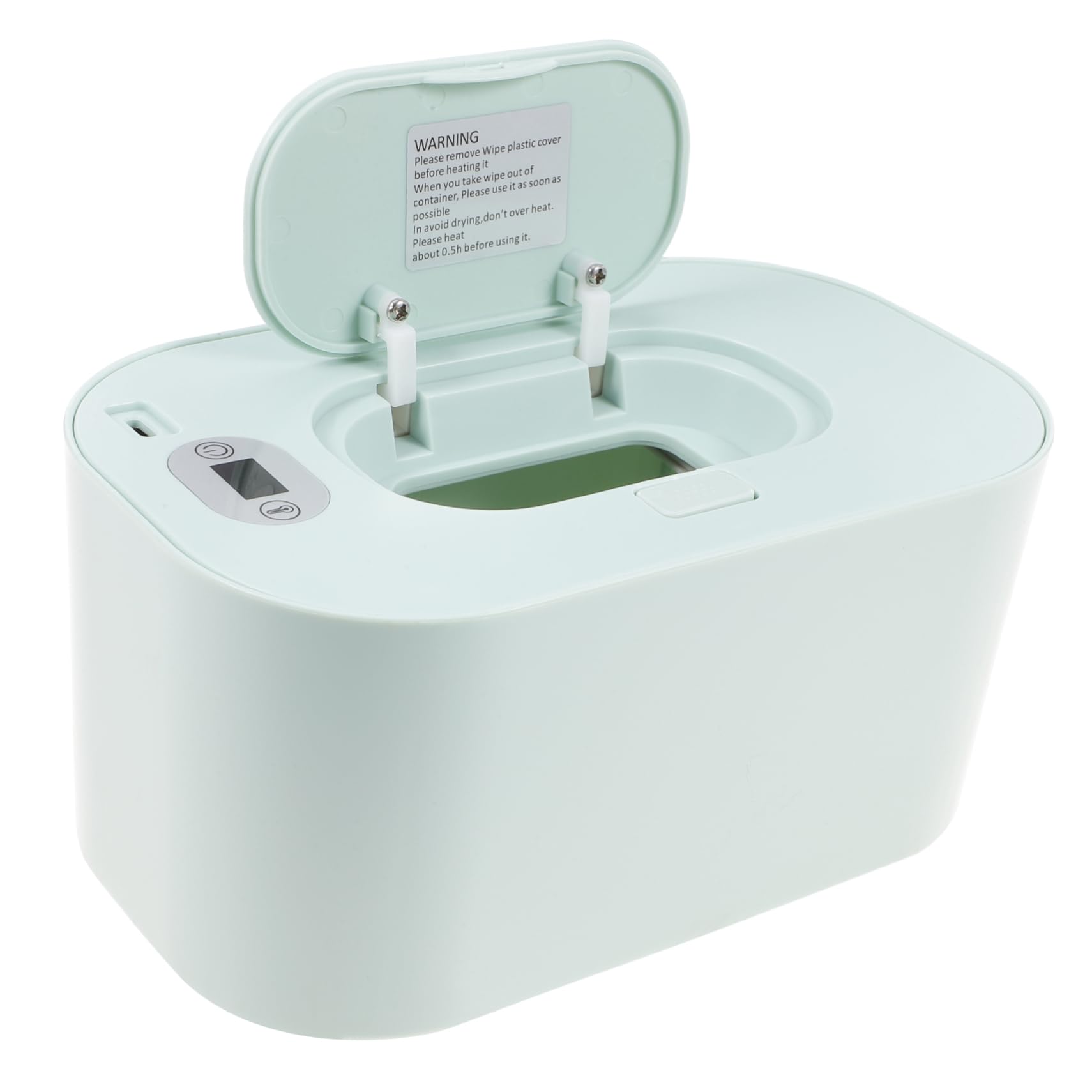Calentador de Toallitas Portátil USB para Bebés, Verde