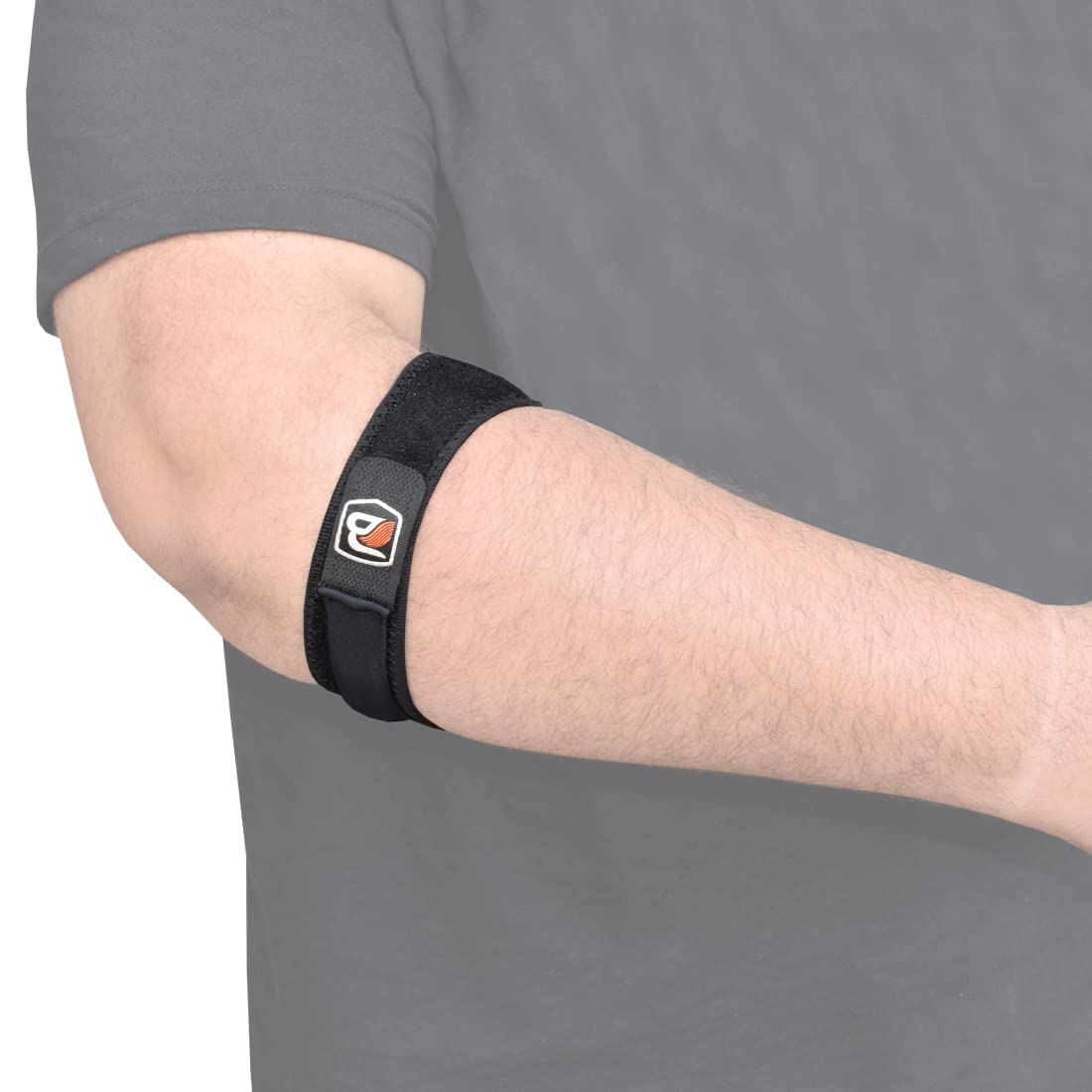 Babbler BES-1202 Elbow Support, Patella Neoprene Fitness Arm Strap with Double Velcro Fastening for Better Support, 1 Pair, Free Size-image-18