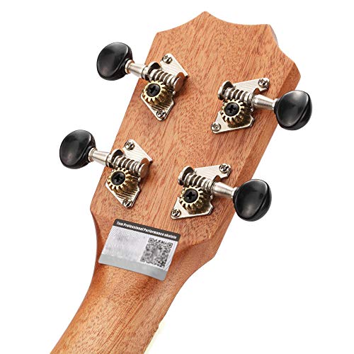 Ukulélé acoustique d’origine Sapele Ukelele Kits de démarrage pour débutants enfants adultes avec sac de transport… - Les Beatles, Paul McCartney, John Lennon, RIngo Starr, George Harrison Ukulélé acoustique d'origine Sapele Ukelele Kits de démarrage pour débutants enfants adultes avec sac de transport… – Image 5