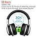 Meidong E7B Active Noise Cancelling Headphones Wireless Bluetooth Headphones with Microphone Over Ear 30H Playtime Deep Bass Hi-Fi Stereo Headset (Newer Model)