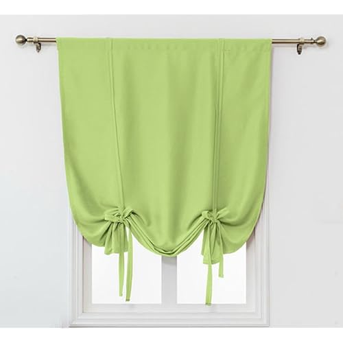 Rod Pocket Roman Shades For Windows Amazon Com