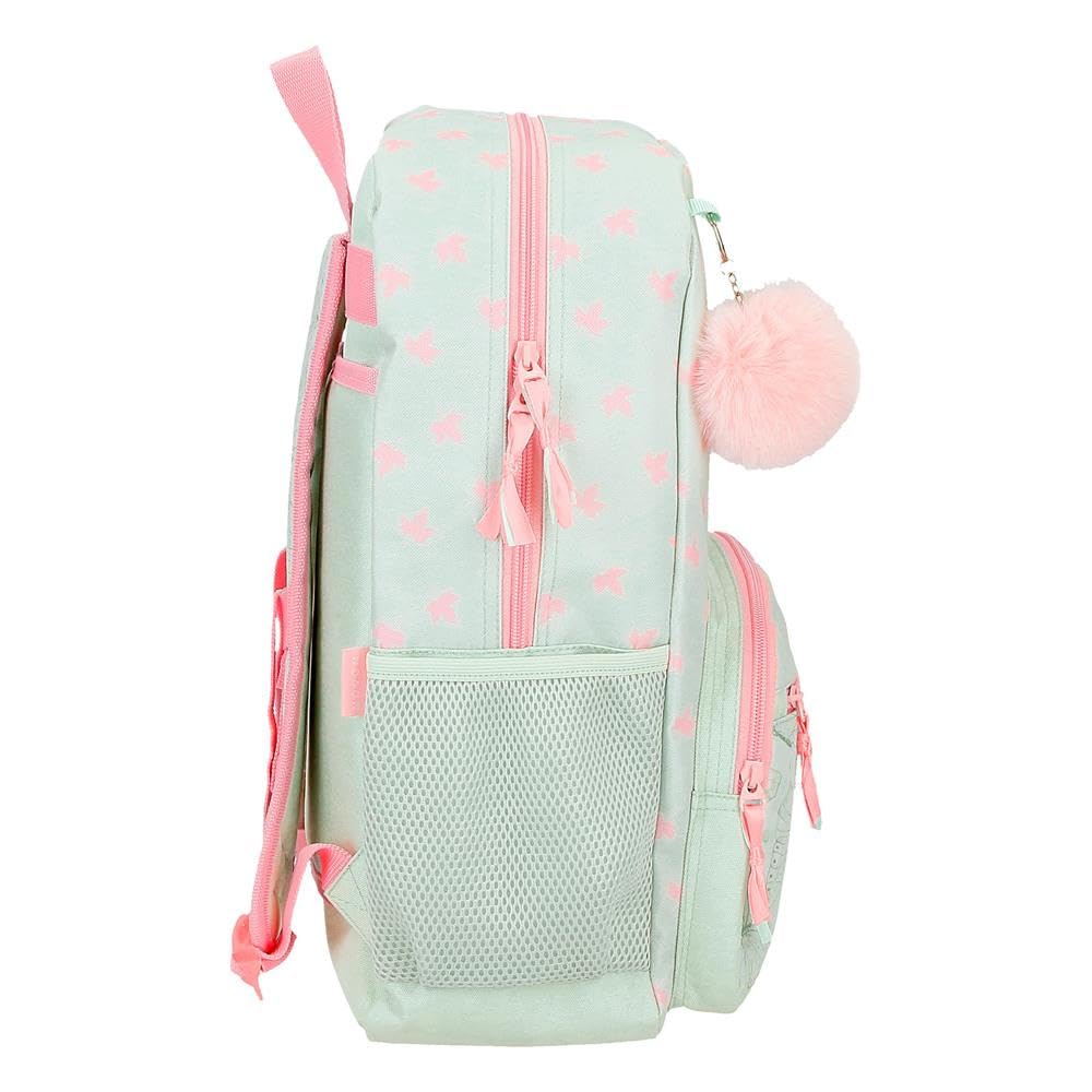 Movom Enchasted forest Mochila escolar mochila infantil fabricada en Poliéster, Tirantes anchos y ajustables que se adaptan, bolsillo frontal. De Joumma Bags