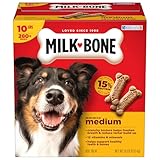 Milk-Bone Original Dog Treats Biscuits for Medium Dogs, 10 Pound