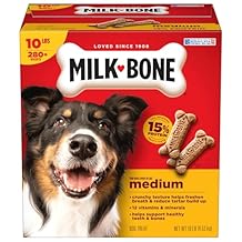 Milk-Bone Original Dog Treats Biscuits for Medium Dogs, 10 Pound