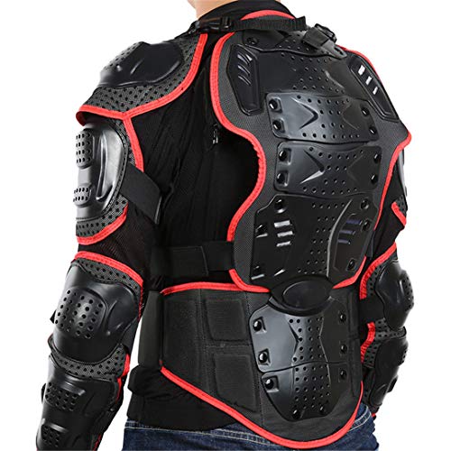 Veste moto armure de protection homme XL pour le dos et la poitrine