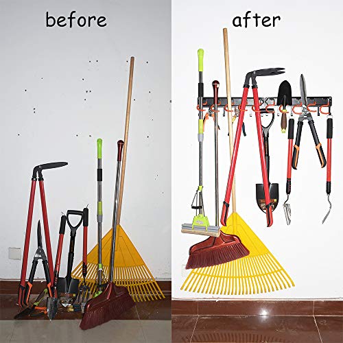 Buy All Metal Garden Tool Organizer,Garage Organizer,Adjustable Storage