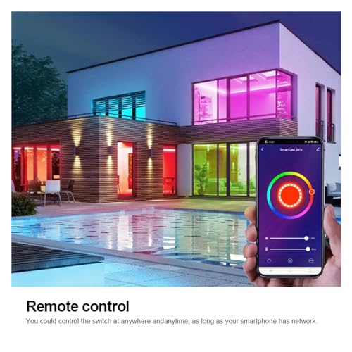 Controlador LED RGBW inteligente evita parpadeos en tiras de luz de techo 4