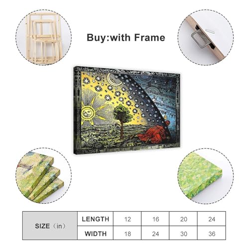 Impression sur toile flammarion WCYB comme tableau de décoration murale - 2