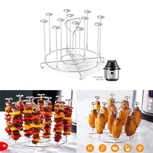 Cage para asado rotatorio de acero inoxidable miniatura 2