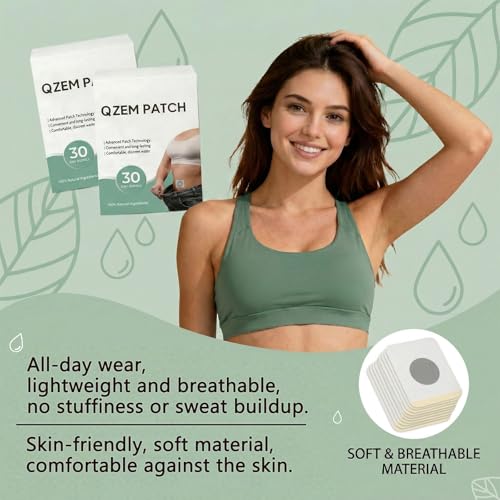 FIOVZ New Body Patch, Works All Over The Body Around The Clock, Comfortable & Discreet Support, Suitable for Both Men and Women, 1 Month Supply, Gentle & Effective(60Pcs)