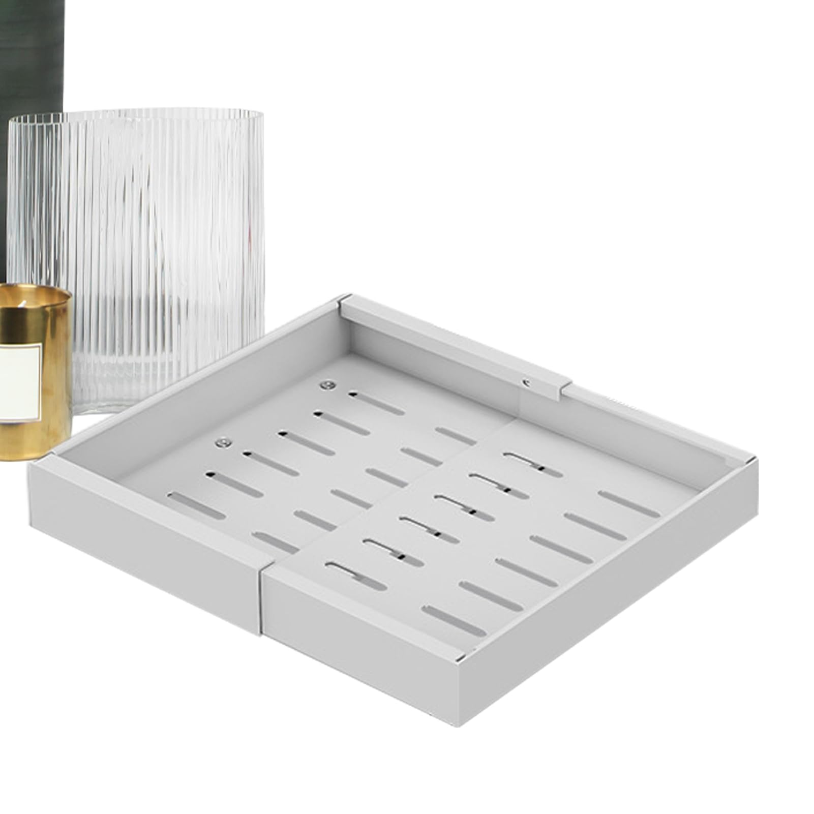 Organizer e Contenitori Sottolavello Robusto Contenitore Multifunzionale ed | Organizer Estraibile per Sottolavello Nessun foro necessario, per bagno, dispensa, armadio e credenza