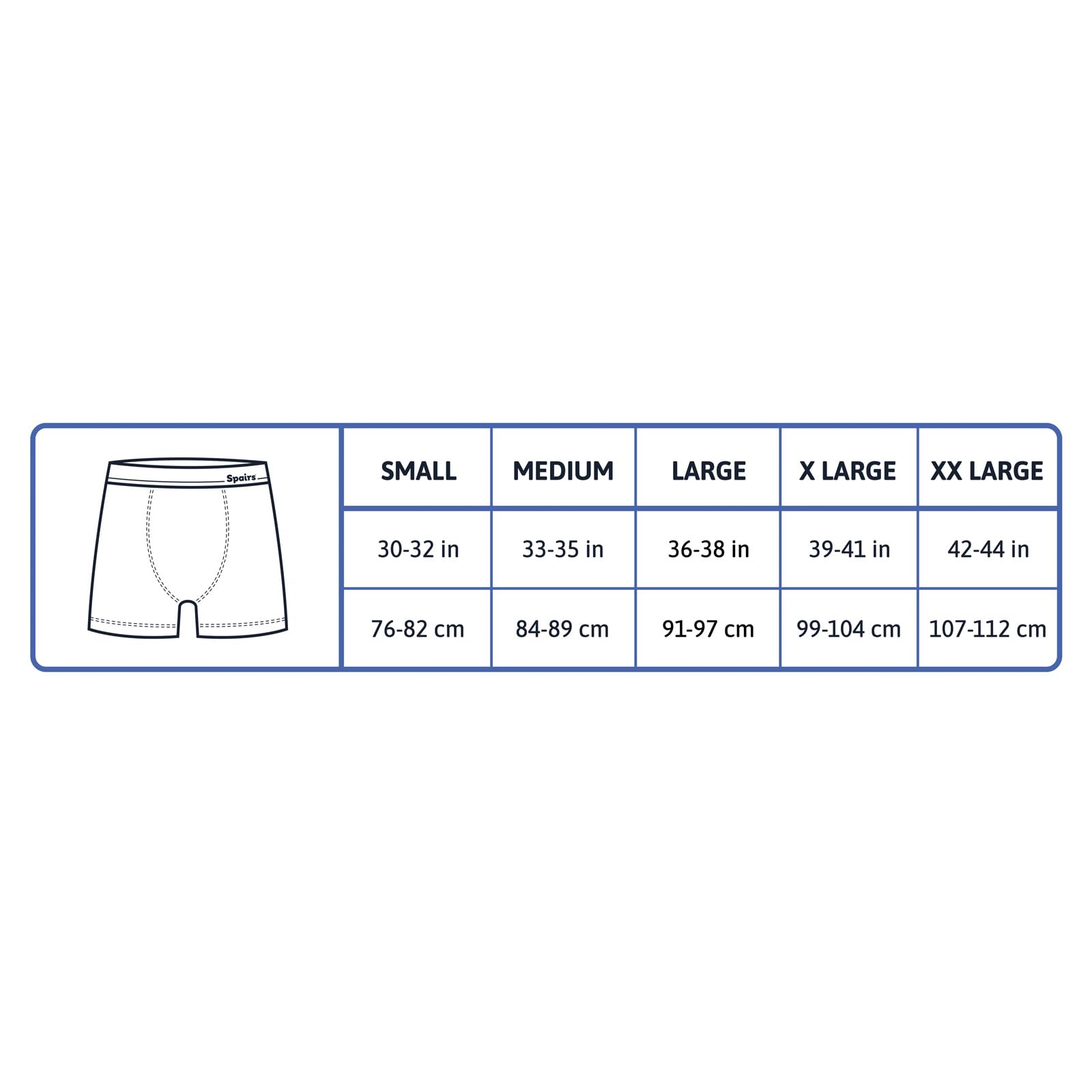 Spairs Homme Boxer ajusté en Bambou, Doux, Respirant, sans étiquette, Extensible, Ajusté sous-vêtement, Valeur Multipack 3 Paires, Plaine, Tailles S, M, L, XL, XXL