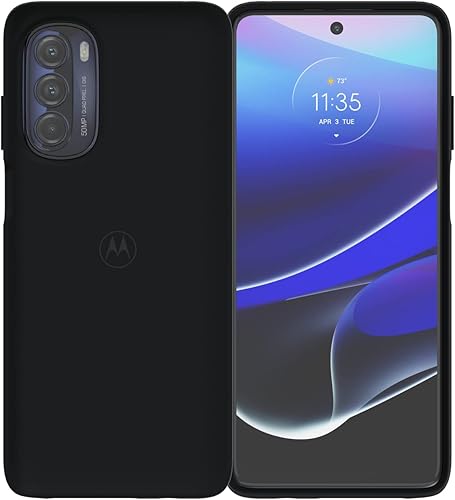 Miniatura 4 de Motorola Moto G Stylus 5G (2022) Funda protectora delgada - Negra, absorbente de golpes, protector de cámara