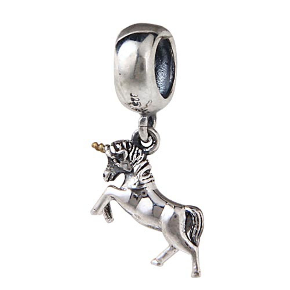 Jyrrongyirong Jewelry Unicorn Sterling Silver Charm For Pandora
