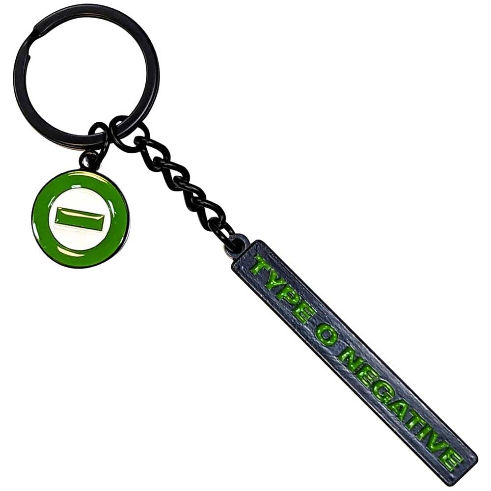 Rock Off officially licensed products Type O Negative Text Band Logo Keychain