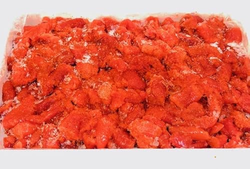 辛子明太子 2kg 業務用 【国内加工・切れ子】辛さほど良く、切れ子なので使いがっても良い明太子です【冷凍便】