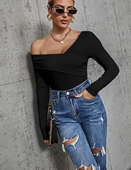 Urban Classics OFF SHOULDER - T-shirt basic - white/wit