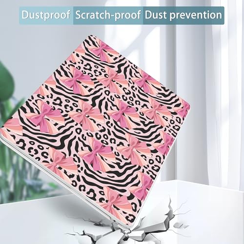 Image of Tuiklol for MacBook Air 13 inch Case M5 2026 M4 2025 M3 2024 M2 2022 Release Model A3449 A3240 A3113 A2681,Plastic Hard Shell Cover for MacBook Air 13.6 with Touch ID, Grid Bow