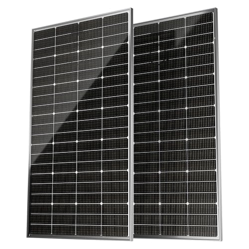 Image of Epoch 400W Bifacial Solar Panels,N-Type 12 /24 Volt Monocrystalline Solar Panel, High-Efficiency Waterproof Solar Module for RV Camping, Boat, Marine,Off-Grid[200wx2pcs]