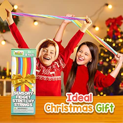 Sensory Autism Toys for Kids - Textured Stretchy Fidget Toys for Stress Anxiety - Sensory Toys Special Needs for Autistic Children Toddlers Boys Girls Stocking Stuffers Gifts, Treasure Box Classroom - Image 7