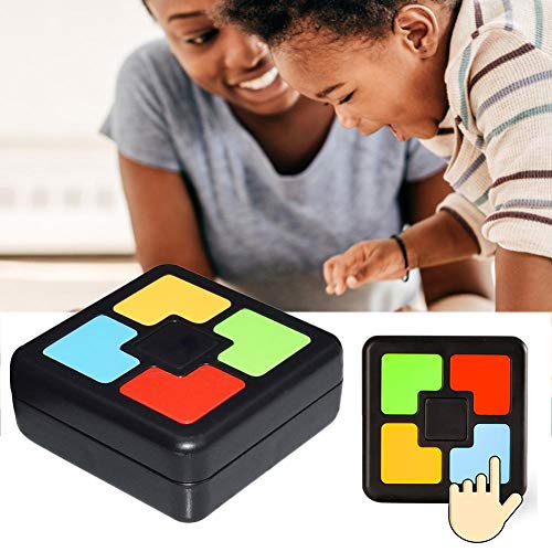 Montessori Spielzeug Kinder, Buzzer Mit Sound Und Licht Buzzer Mit Sound Kinder Lernspielmaschine Lernspielzeug Innovativ Interaktives Spiel Flash Memory Training Einhand Spielekonsole Cover