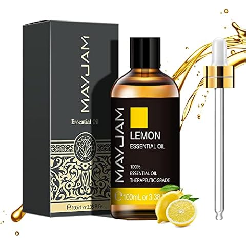Mayjam Aceites Esenciales de Limón 100% Naturales Cover