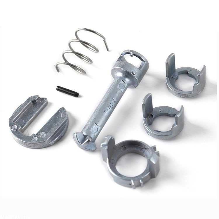 Unifizz Kit de reparación del cilindro de la cerradura de la puerta del coche para B-M-W E46 3 serie 1998-2006 lado LR delantero