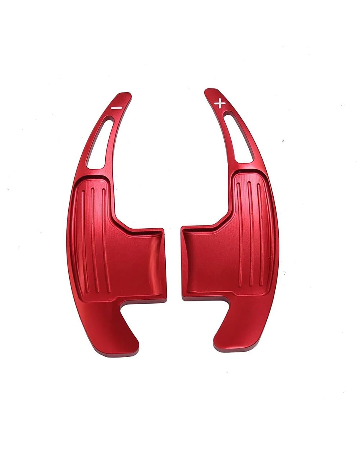Hhyxxx Red For Mustang 2015-2019 Steering Wheel Gear Shifters Paddle Extension