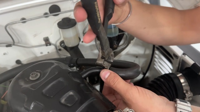 𝟭𝟮𝟬𝗣𝗖𝗦 𝟭𝟭 𝗦𝗶𝘇𝗲𝘀 𝗦𝗶𝗻𝗴𝗹𝗲 𝗘𝗮𝗿 𝗛𝗼𝘀𝗲 𝗖𝗹𝗮𝗺𝗽𝘀 304 Stainless Steel, 6-33.1mm Stepless Cinch Rings Crimp Assortment Kit with Ear Clamp Pincer for Securing Pipe Hose By Hydencamm