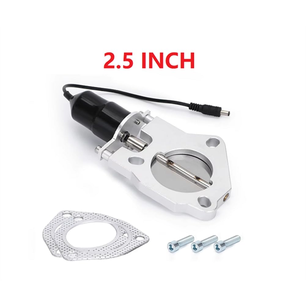 Valvola di Controllo Elettronico del Silenziatore per Auto con e Tubo A Y in Acciaio Inossidabile da 2,5"