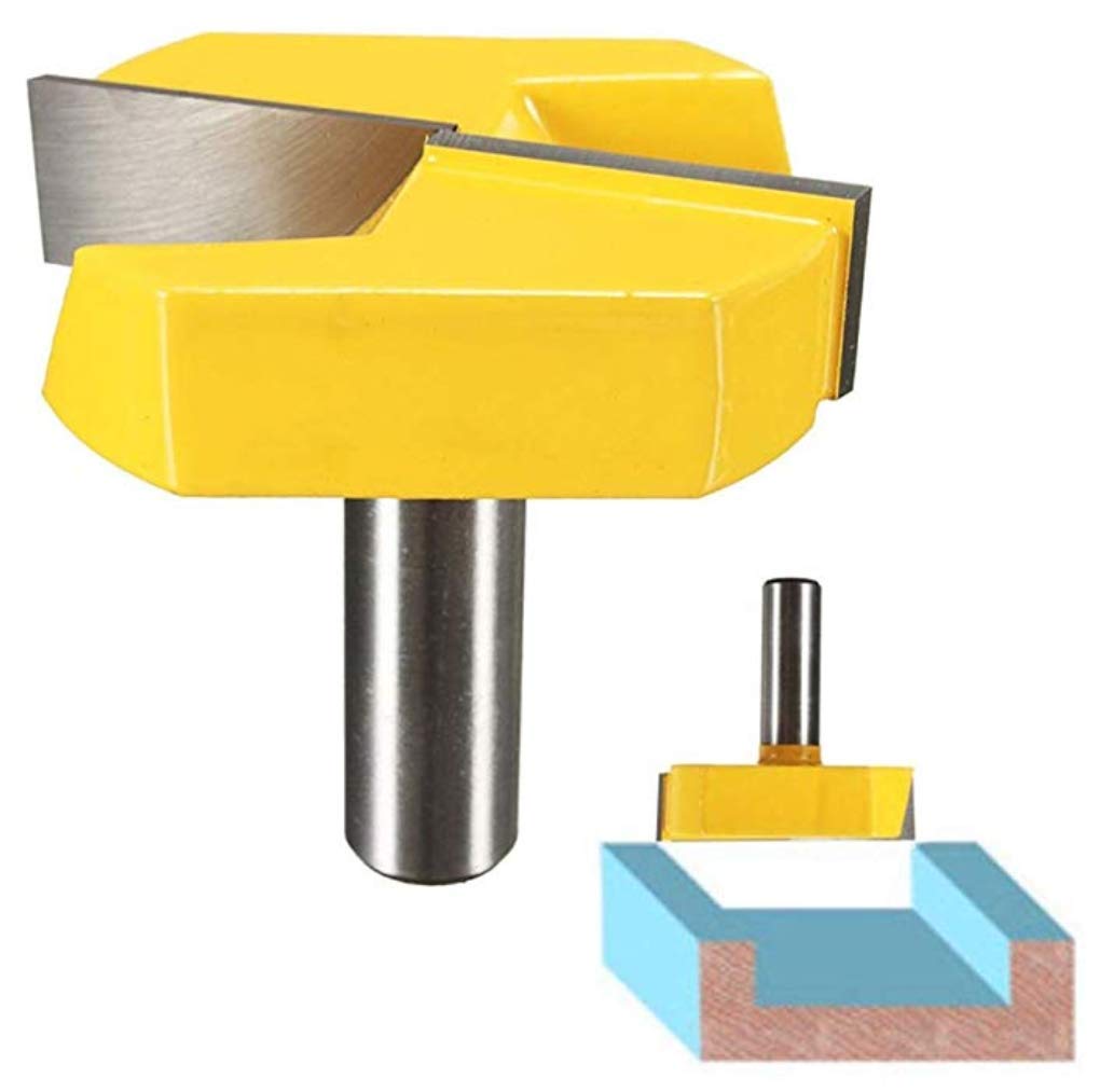 Aplus1/2 Inch Shank 2-1/4 Inch Diameter Bottom Cleaning Router Bit