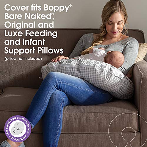 gray boppy cover