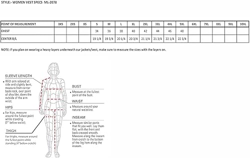 Miniatura 3 de Milwaukee - Chaleco de piel con cremallera frontal (negro