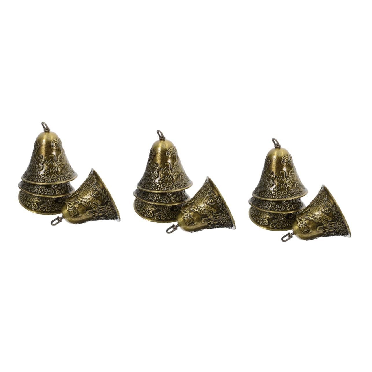 Cloches de vent décoratives Toddmomy pour éoliennes extérieures pour embellir un jardin vide