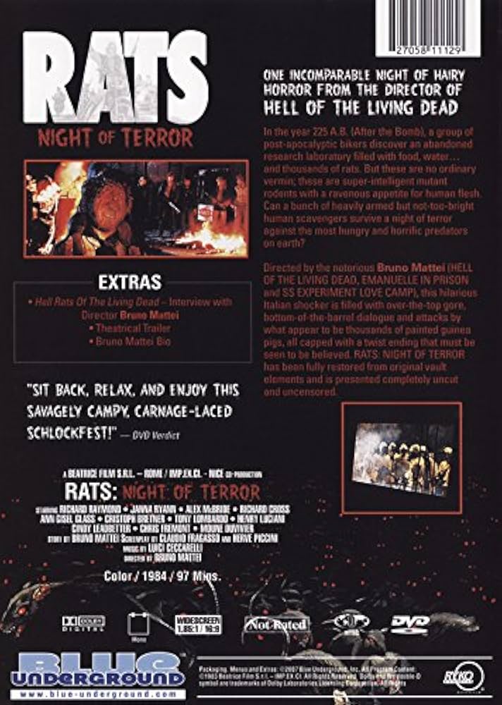 Amazon.com: Rats: Night of Terror : Richard Raymond, Janna