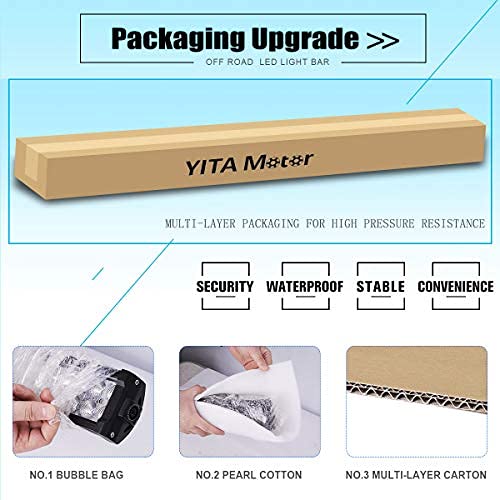 Yitamotor R-CTWLWL-0074VC 21 Inch Light Bar Offroad Spot Flood Combo Led Bar Waterproof Dual Row Led Work Light thumb #5