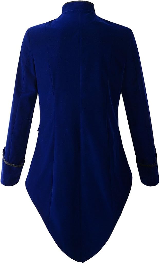 DarcChic Mens Steampunk Tailcoat Jacket Velvet Gothic VTG Victorian : Clothing, Shoes & Jewelry