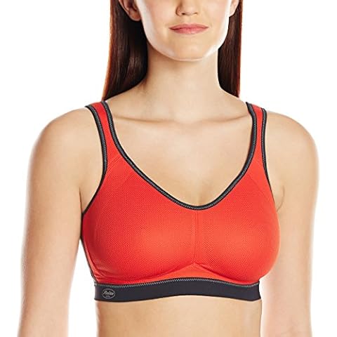 Anita Women's Air Control Sports Bra, Spicy Orange, 42B Cover