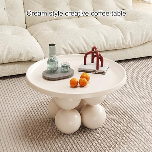 Table basse ronde pour petits espaces et salons modernes