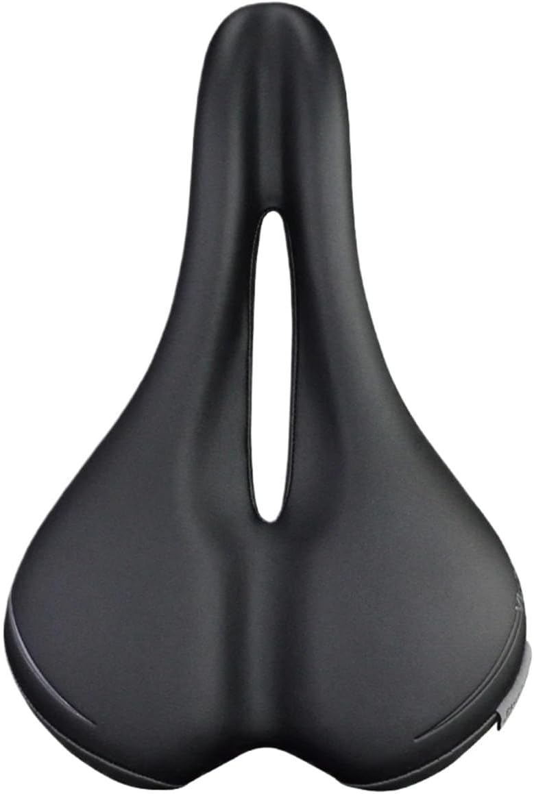 Original Steel Rail PU Leather Comfort Bicycle Saddle for Road Gravel MTB Off-Road City Bicycle Touring Bike Cycling Parts