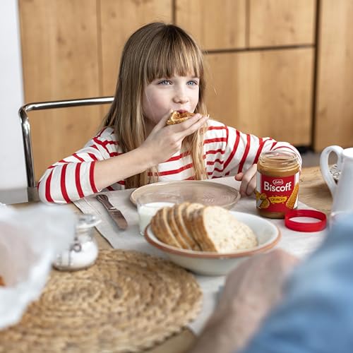 Lotus Biscoff | Süßer Brotaufstrich | Knusprig | Karamellisierter Keksgeschmack | Vegan | Nussfrei | Kein Zusatz von Aromen oder Farbstoffen | PET Glas | 380g