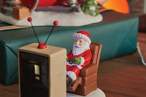 Miniatura 2 de Department 56 Figura de Santa en la cueva del hombre de North Pole Village