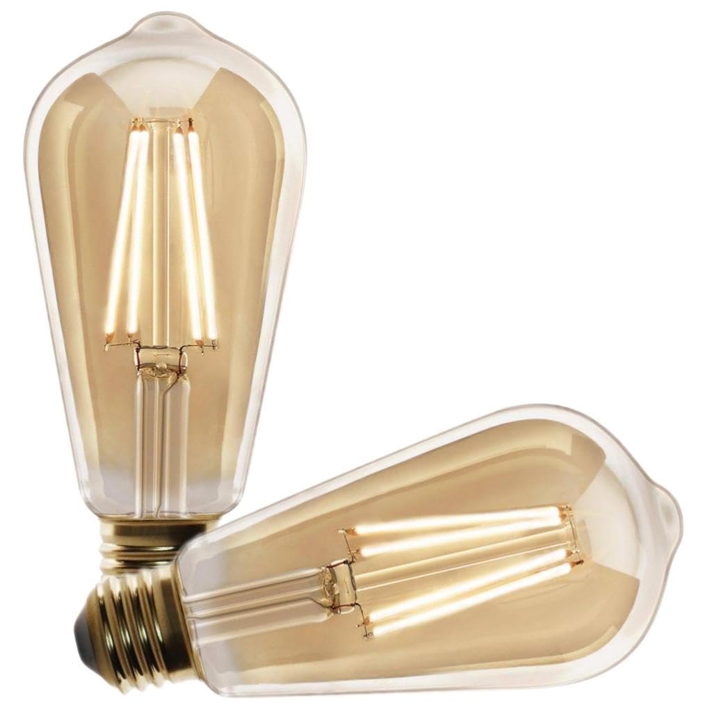 Feit Electric 5.5W (60W Replacement) ST19 E26 Dimmable Straight