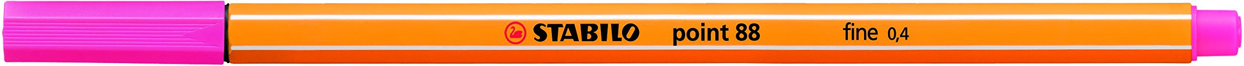 StabiloPoint 88-0.4mm Fineliner - Box of 10 Pens - Heliotrope