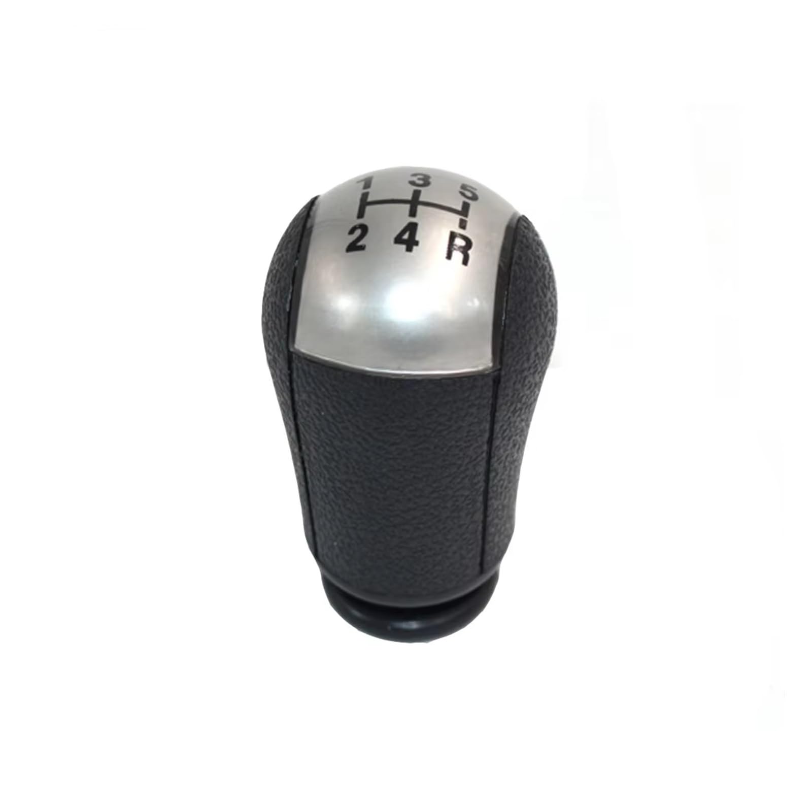 WYLWSHA Shift Gear Knob Cover for Mustang for Galaxy for Fiesta for MK6 for Transit 2006-2012 Car Gear Stick Shift Knob 5 Speed(Black 12345R)