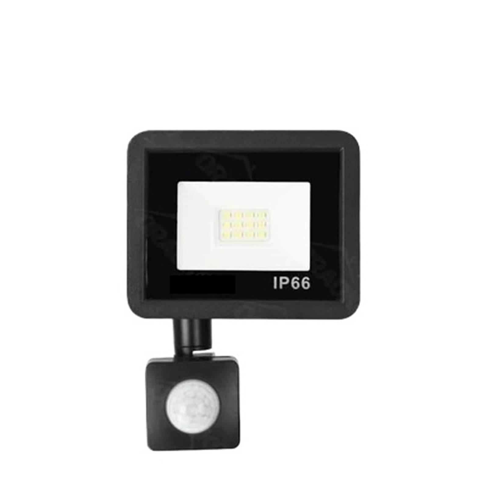 Proyector exterior, Proyector LED resistente al agua, 10 W, 20 W, 30 W, 50 W y 100 W, con sensor de movimiento y foco de calle.(Neutral light,10W)