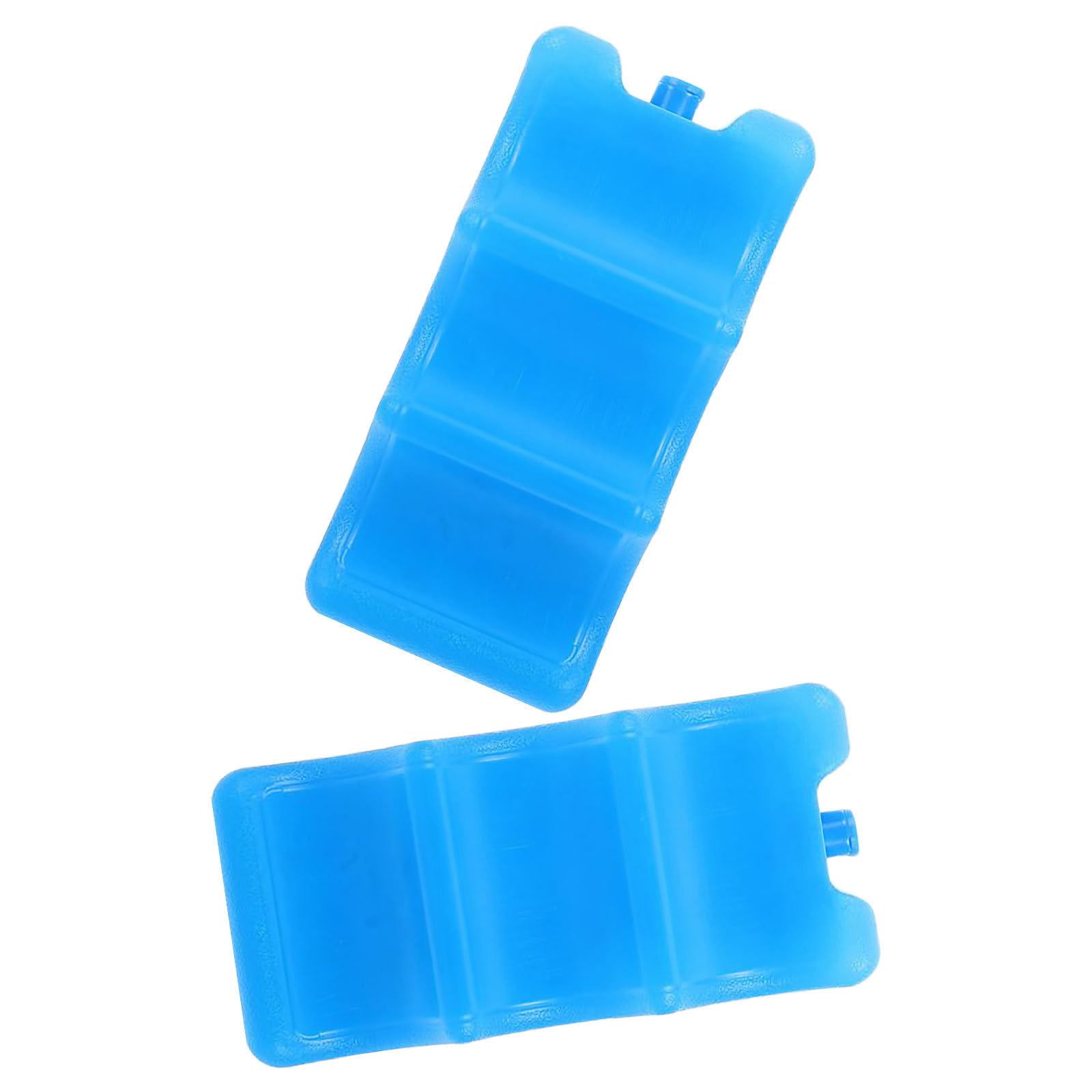 VILLCASE Acumulador de Frío para Nevera Portátil Azul 2piezas Diseño Reemplazable y Ajuste Firme Adecuado para Fiesta Verano y Oficina